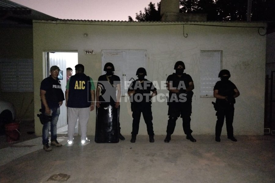 Vivienda allanada en el marco de la investigaci&oacute;n