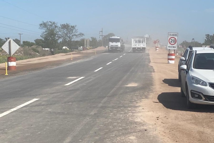 RN 34 - DESVIO SOBRE NUEVO PUENTE CANAL VILA-CULUL