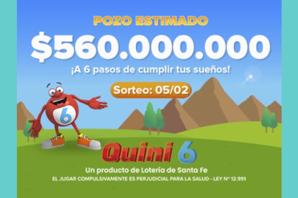 ¡¡Este domingo no te pierdas los $560 millones estimados del Quini 6!!