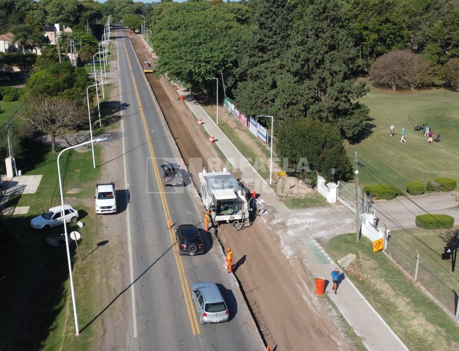 Un plano general de la obra que est&aacute; en marcha.