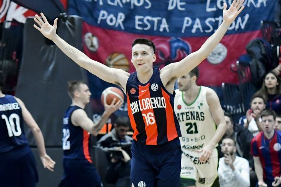 SAN LORENZO SE PUSO 2-0 VS ATENAS