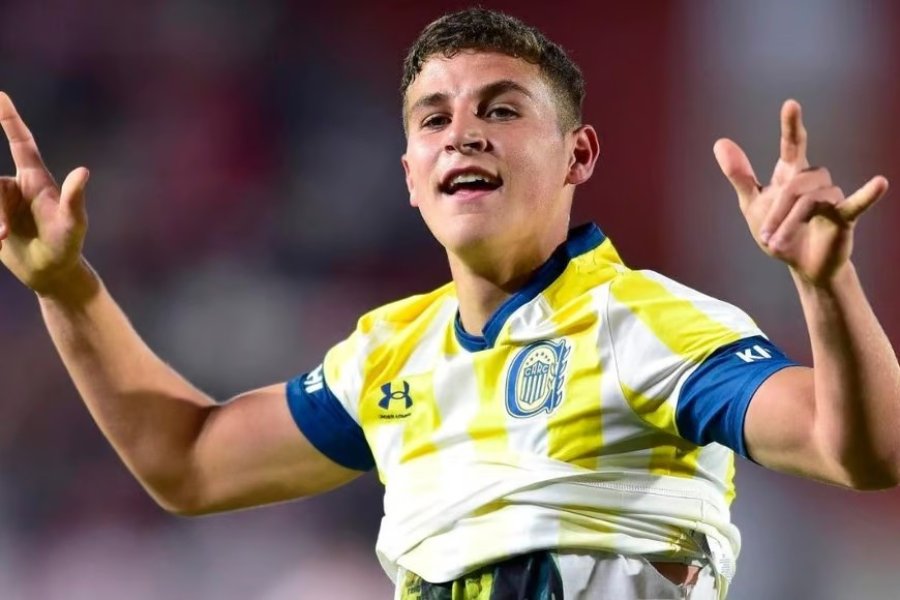 Gino Infantino, jugador de Rosario Central.