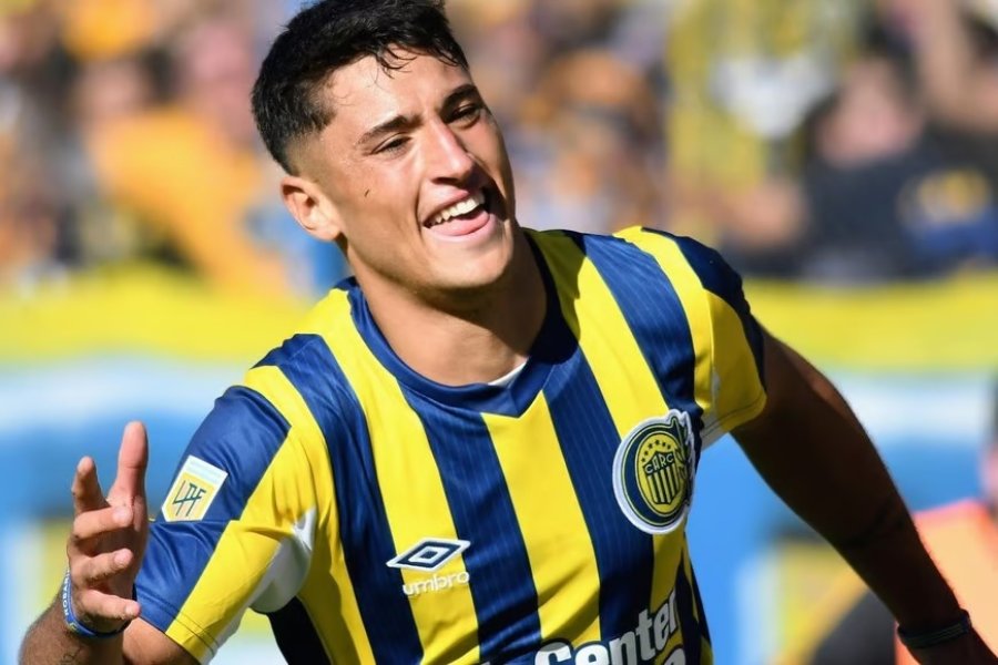 Alejo V&eacute;liz, jugador de Rosario Central.