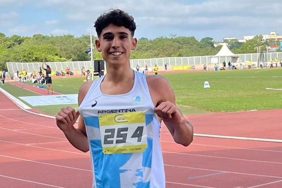 Tom&aacute;s Mondino competir&aacute; en el Sudamericano de Atletismo U20