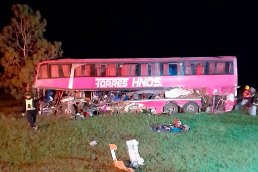 El choque se registr&oacute; cerca de la medianoche, en el kil&oacute;metro 117 de la ruta nacional 34