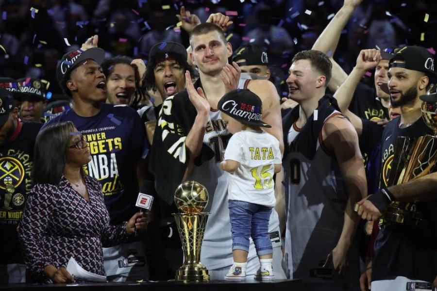 FESTEJO PARA DENVER NUGGETS EN LA FINAL DE LA NBA, CAMPEONES POR PRIMERA VEZ