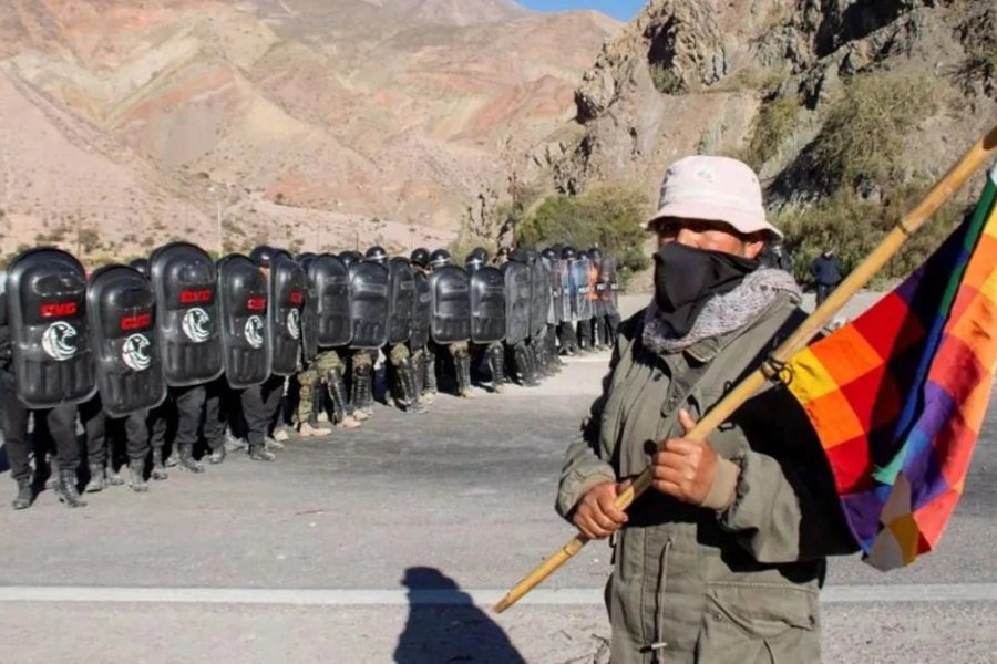 Represi&oacute;n en Jujuy.