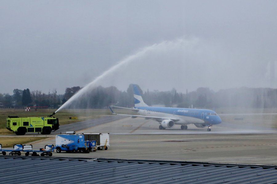 La aeronave que realizar&aacute; la ruta es un Embraer 190 con capacidad para 96 pasajeros.