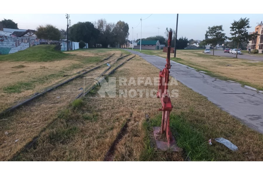 Las v&iacute;as del Belgrano, en la zona de Villa del Parque.