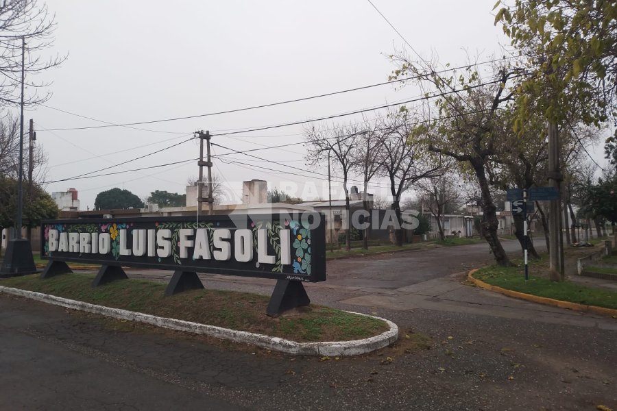 Barrio Fasoli, afectado por dos delincuentes.