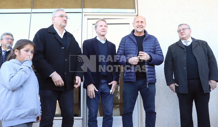 Calvo, Toselli y Perotti, en Sunchales.