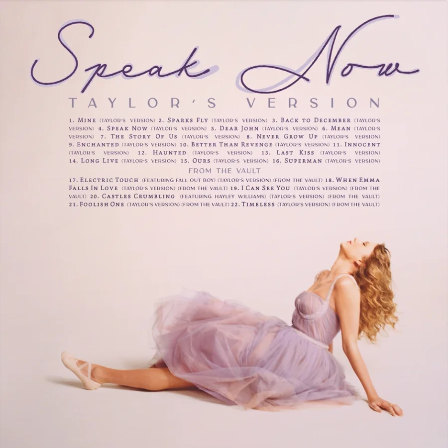<i>Tracklist</i> de Speak Now (Taylor's Version)