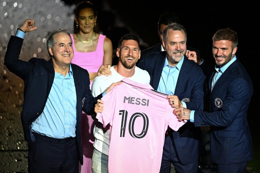 LIONEL MESSI FUE PRESENTADO EN EL INTER MIAMI