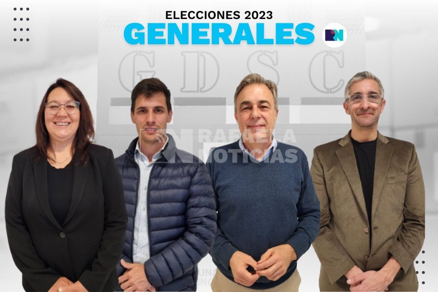 Los cuatro aspirantes a la Intendencia.