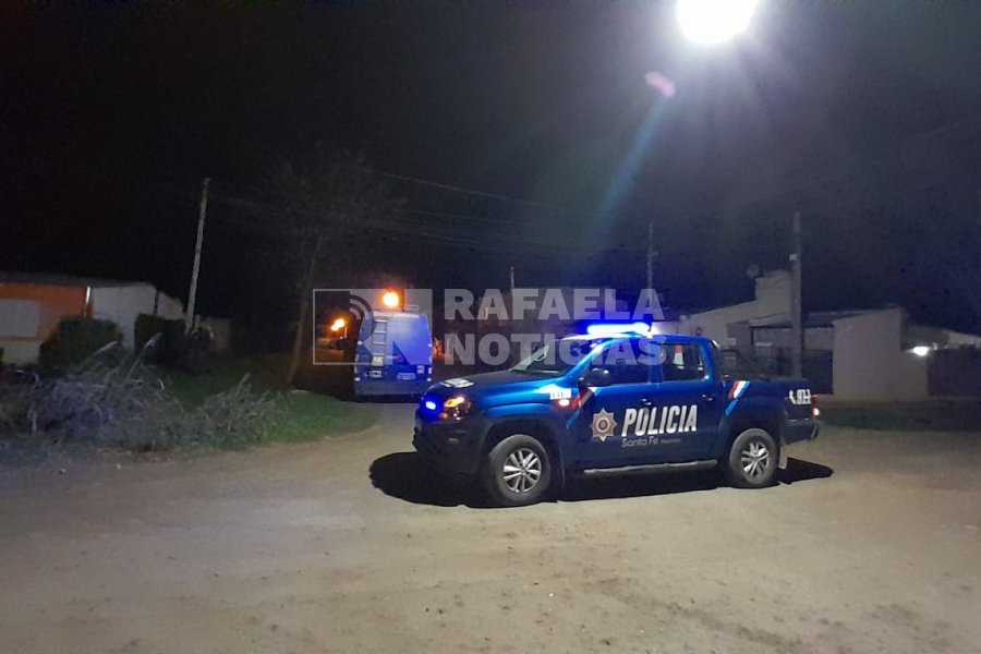 El lugar del homicidio. Archivo RN