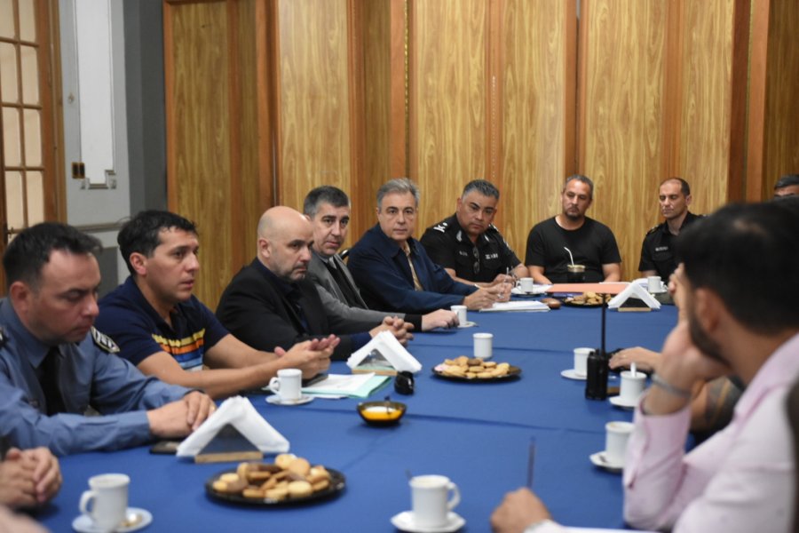 Brilloni lleg&oacute; a Rafaela para reunirse con el Comando Unificado.