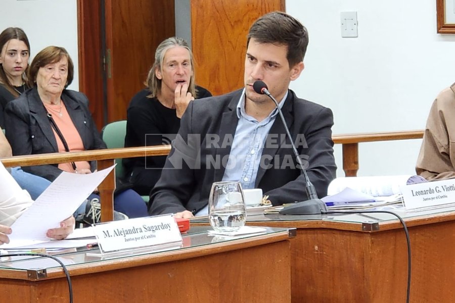 Intendente electo Leonardo Viotti.