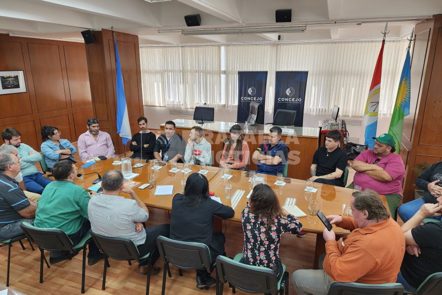Concejales y empresarios de la nocturnidad se reunieron en la jornada de este martes.