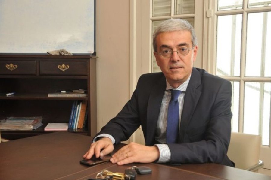 Walter Agosto, ministro de Econom&iacute;a de Santa Fe.
