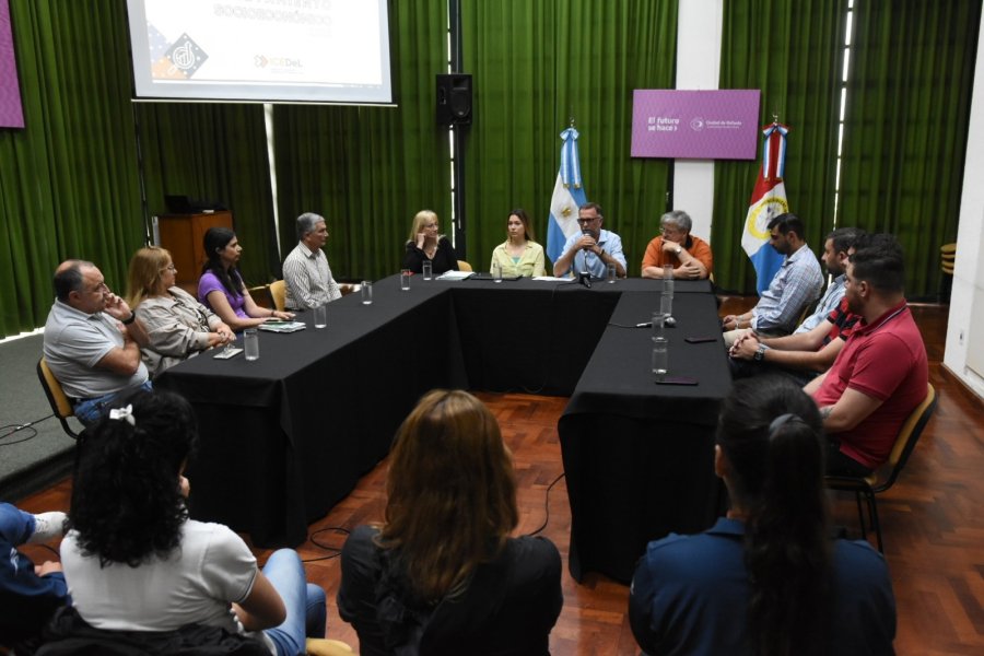 Los datos se presentaron en el Sal&oacute;n Verde de la Municipalidad de Rafaela