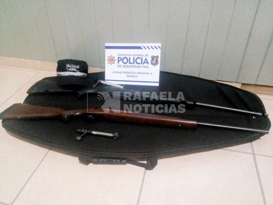 El operativo fue en la Ruta 34, a la altura de Ang&eacute;lica.
