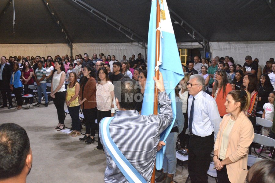Un momento de la ceremonia.
