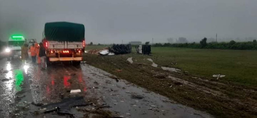 Accidente en la Ruta 34 Km 342