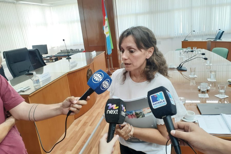 La Secretaria de Hacienda y Finanzas, Silvina Bravino.