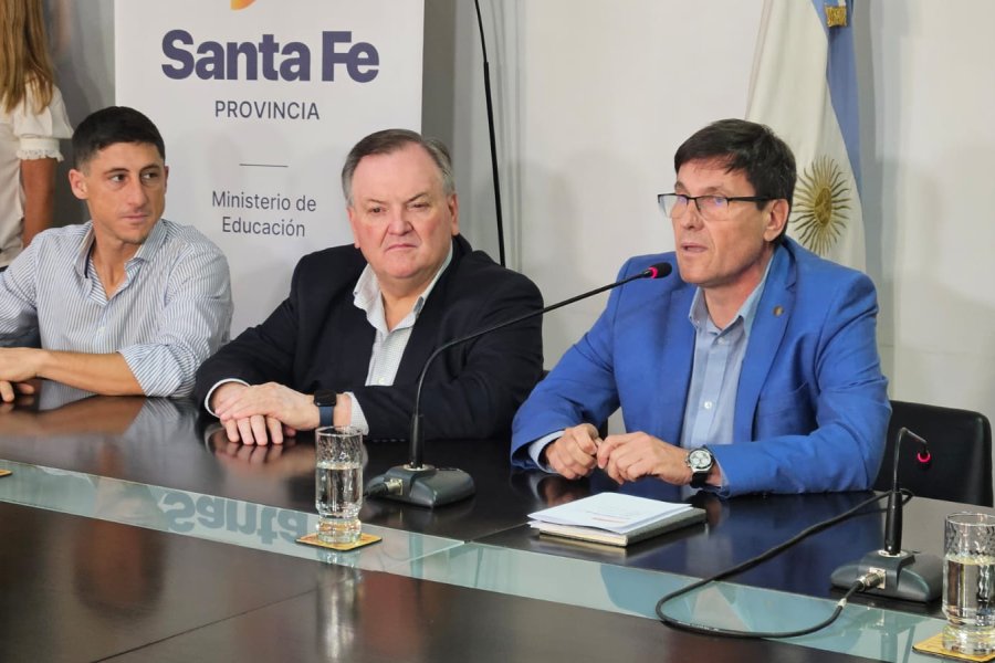 El ministro de Educaci&oacute;n Gabriel Goity