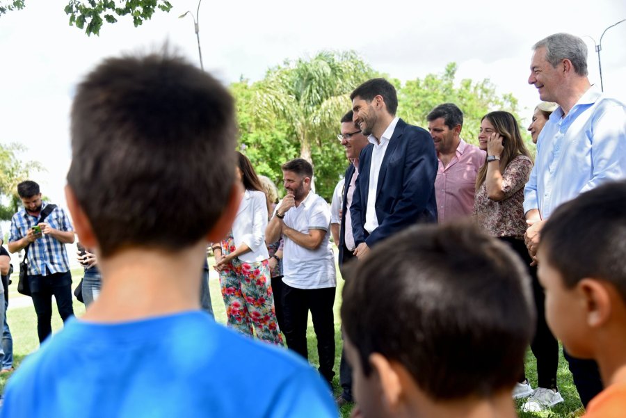 Pullaro estuvo acompa&ntilde;ado por funcionarios de su gabinente y el intendente de Arroyo Seco, Daniel Tonelli.