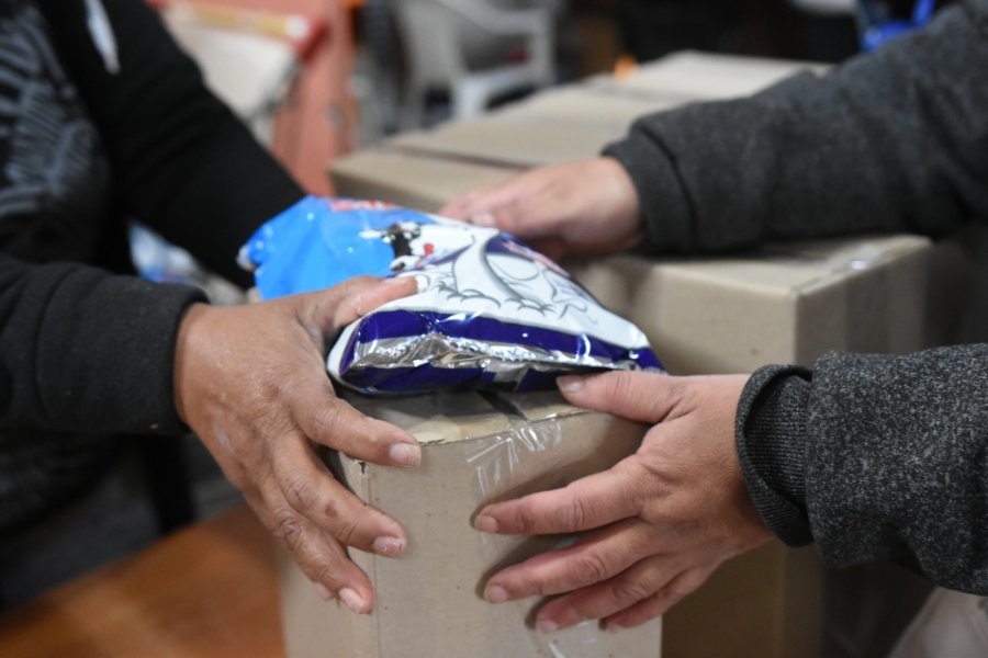 En enero contin&uacute;a la entrega del refuerzo alimentario