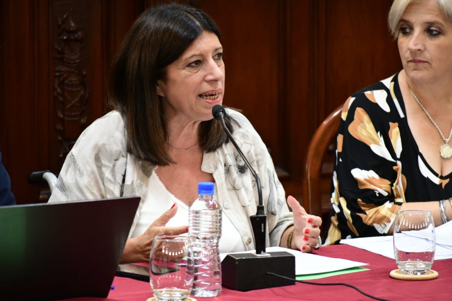 Clara Garc&iacute;a, presidenta de la C&aacute;mara de Diputados de la provincia de Santa Fe