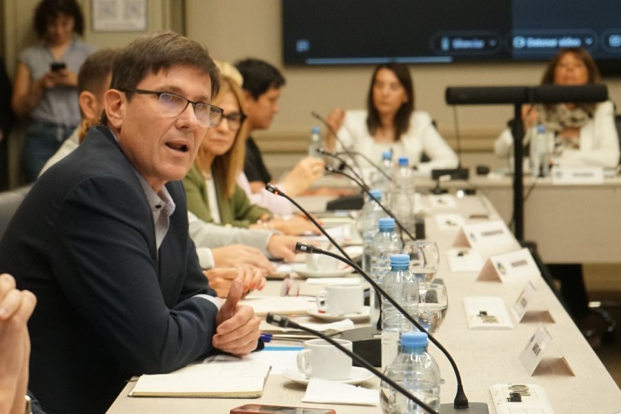 Ministro de Educaci&oacute;n de Santa Fe, Jos&eacute; Goity.