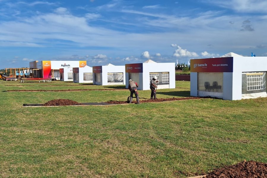 Preparativos en marcha en ExpoAgro.