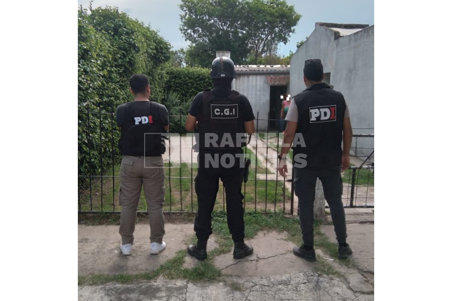 Momento del procedimiento de la PDI.