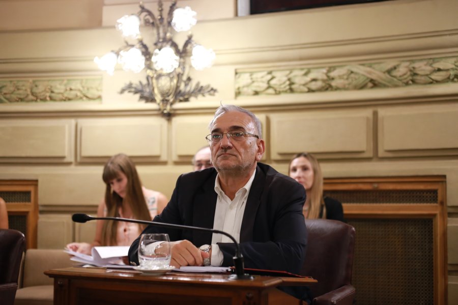 El senador por el departamento Castellanos, Alcides Calvo.