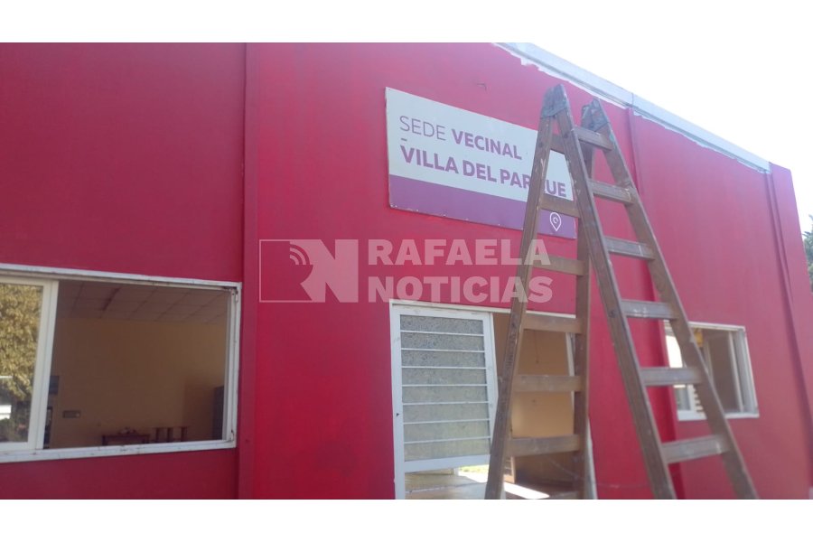 La nueva comisi&oacute;n vecinal realiz&oacute; la pintura de la vecinal.
