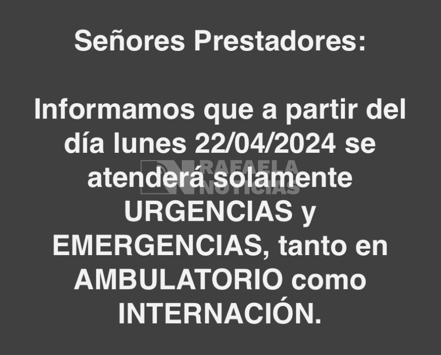 Mensaje que circul&oacute; por las redes sociales.