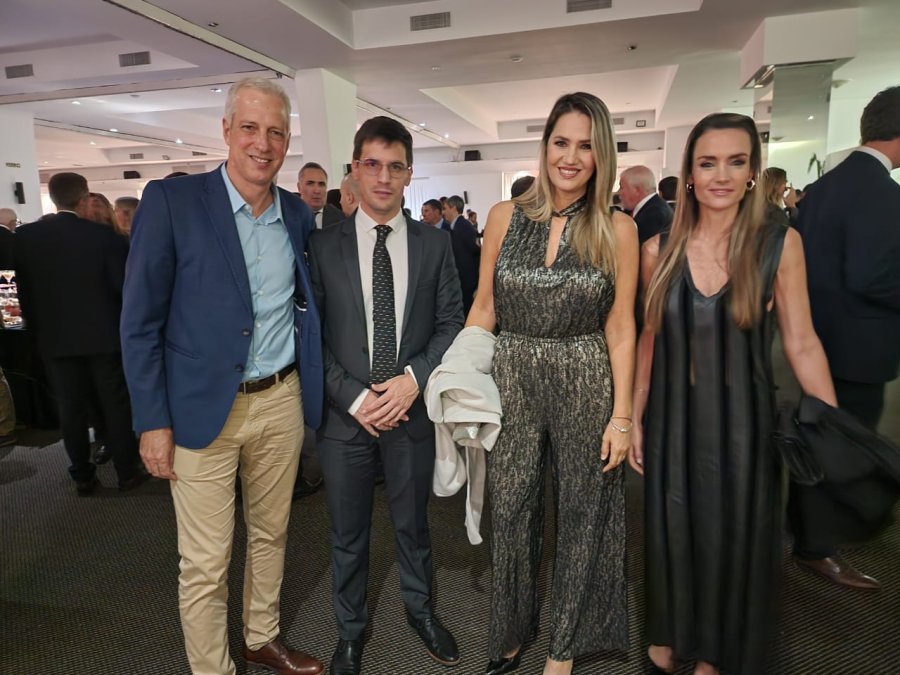Viotti junto a Lozada y Scarpin.