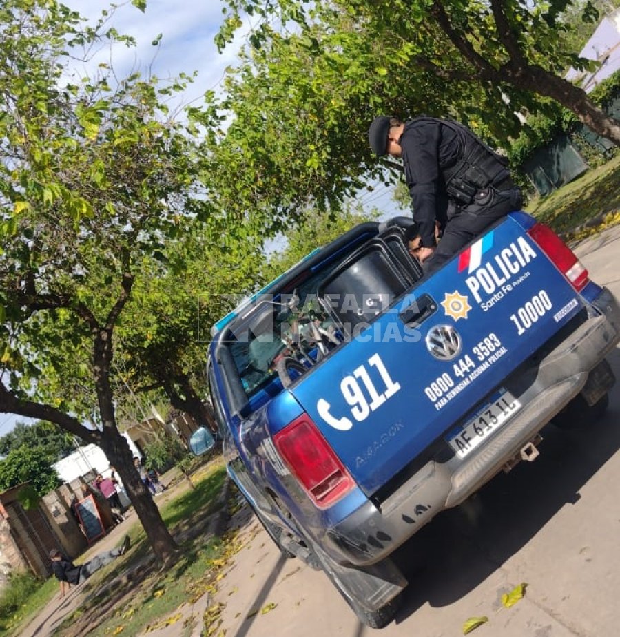 La Polic&iacute;a se lleva detenido al ladr&oacute;n