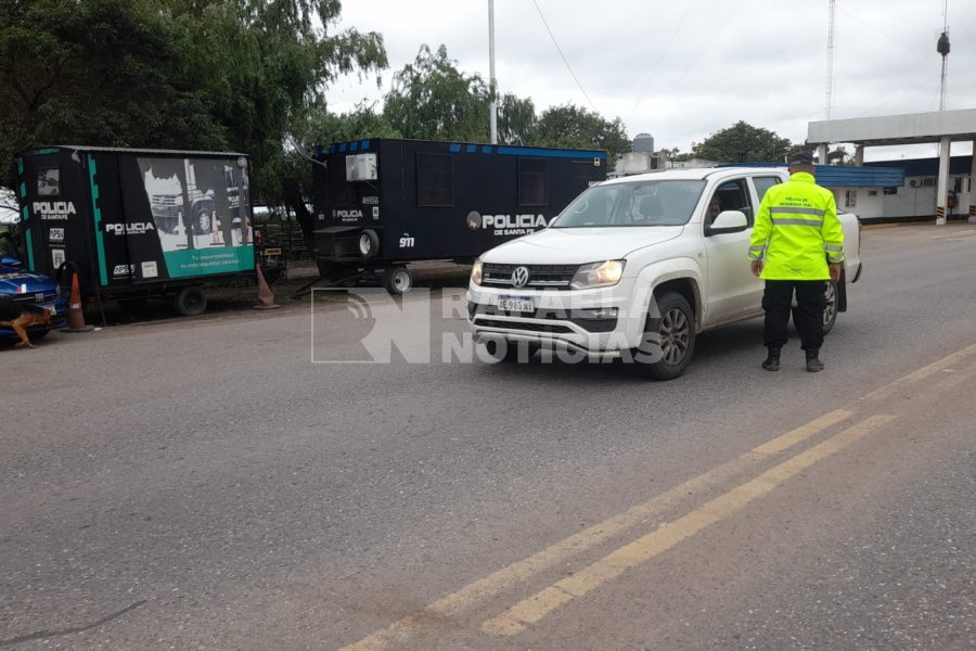 Operativo realizado por la Polic&iacute;a de Seguridad Vial de San Crist&oacute;bal.