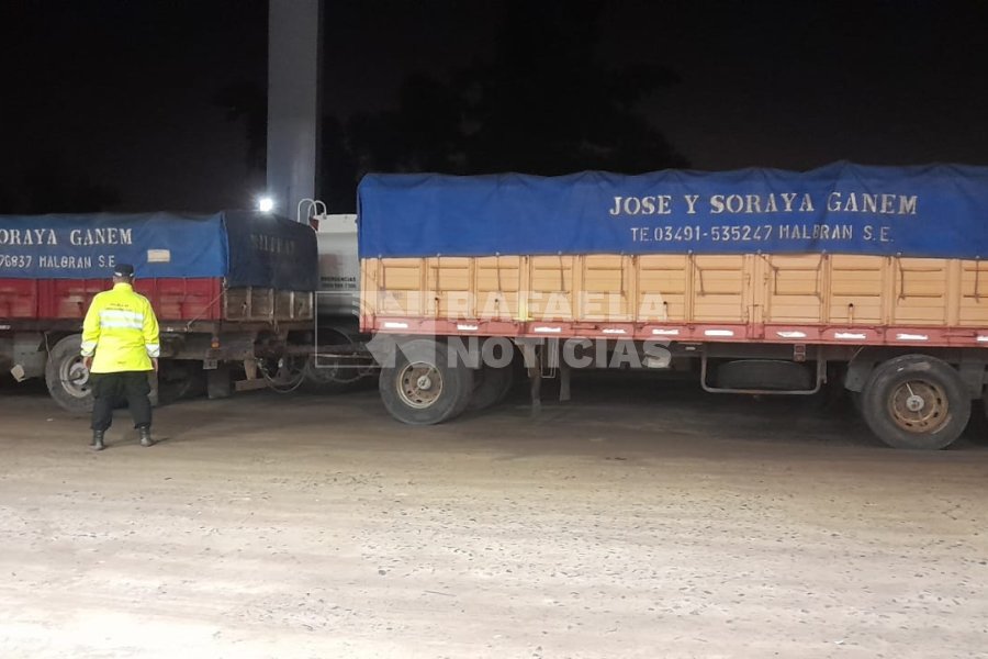 El cami&oacute;n se detuvo a 100 metros del control operativo
