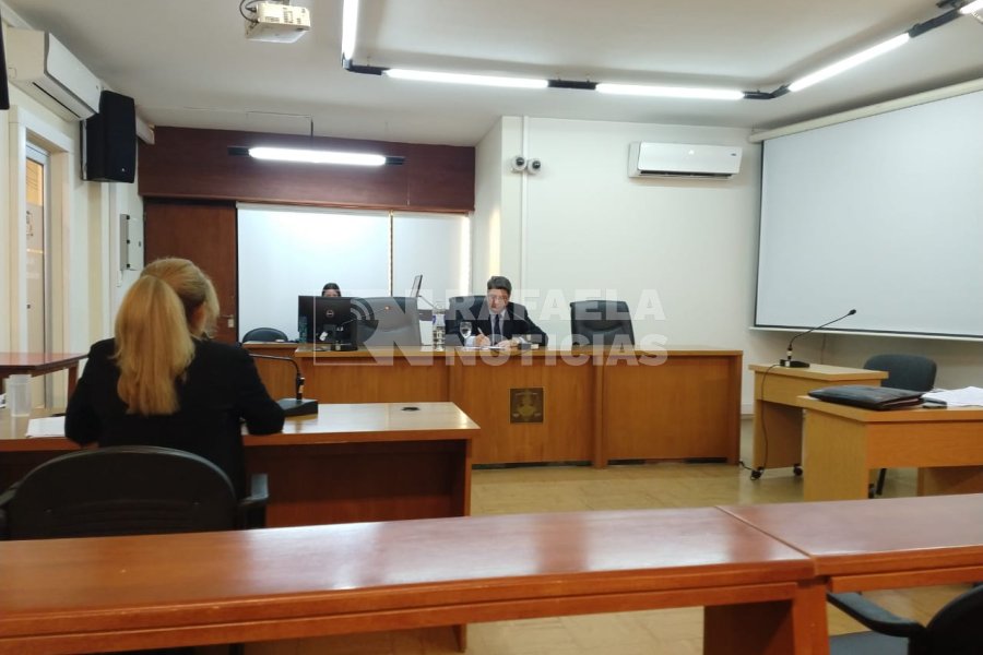 Momento de la audiencia de este jueves.