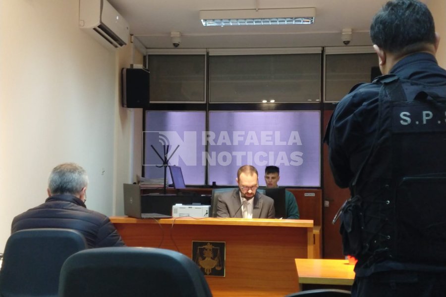 Stegmayer fue el juez de la audiencia.