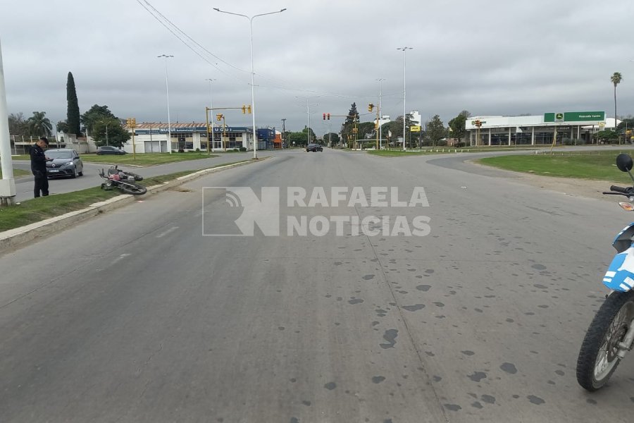 La moto era conducida por un joven de 24 a&ntilde;os en compa&ntilde;&iacute;a de una mujer de 19