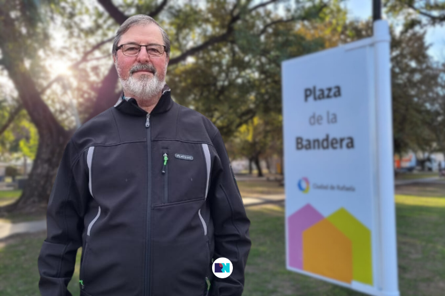 Daniel Demarchi, presidente del Barrio Amancay