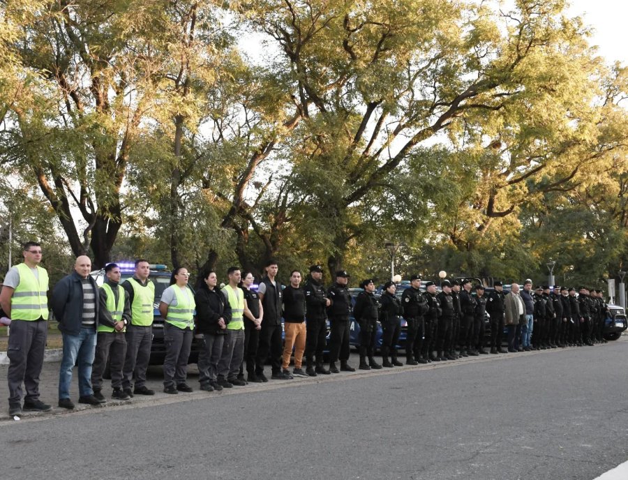 Distintas reparticiones se congregaron para dar curso a los operativos.