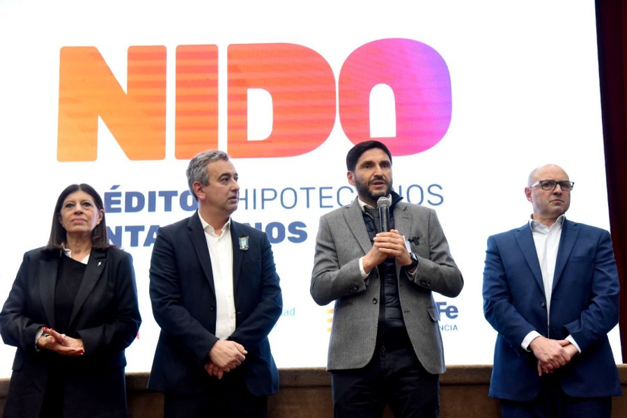 <b>Maximiliano Pullaro</b> durante el lanzamiento del programa Nido