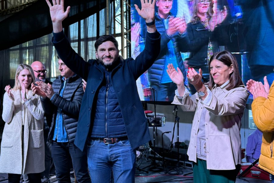 Pullaro, junto a Scaglia y Garcia