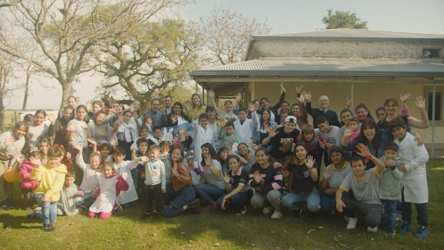 La escuela rural de El Lucero, en el departamento San Crist&oacute;bal.